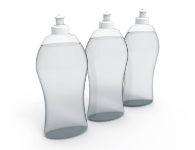 3D render bulaşık deterjanı