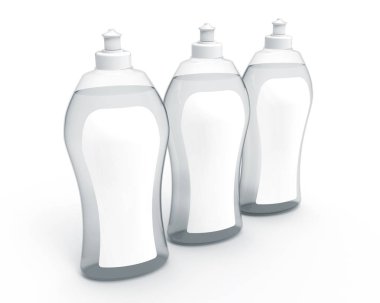 3D render bulaşık deterjanı