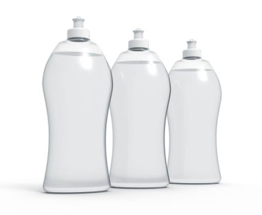 3D render bulaşık deterjanı