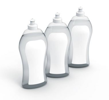 3D render bulaşık deterjanı