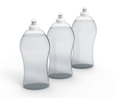 3D render bulaşık deterjanı