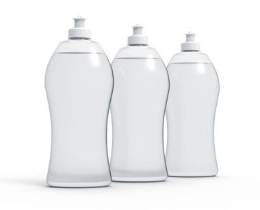 3D render bulaşık deterjanı