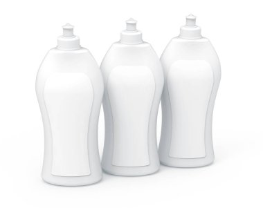 3D render bulaşık deterjanı