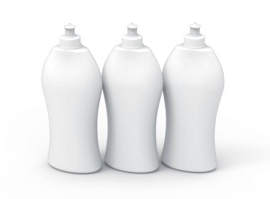 3D render bulaşık deterjanı