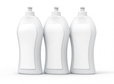 3D render bulaşık deterjanı