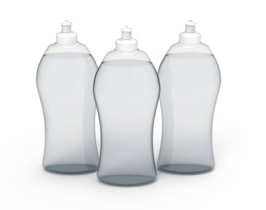 3D render bulaşık deterjanı