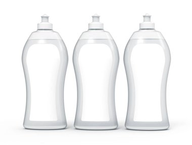 3D render bulaşık deterjanı