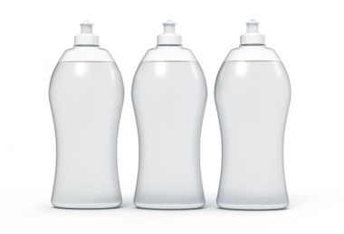 3D render bulaşık deterjanı