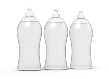 3D render bulaşık deterjanı