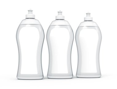 3D render bulaşık deterjanı