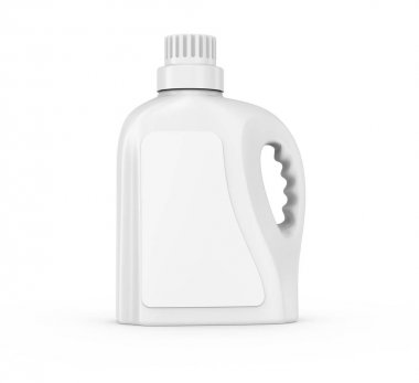 Çamaşırhane deterjan konteyner mockup