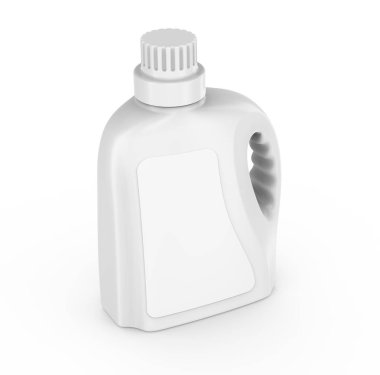 Çamaşırhane deterjan konteyner mockup