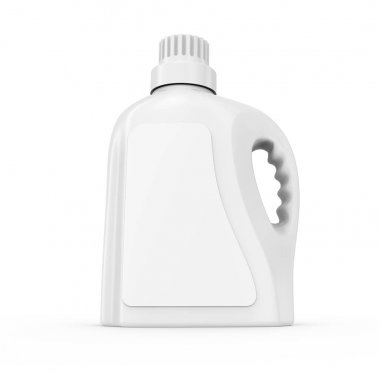 Çamaşırhane deterjan konteyner mockup