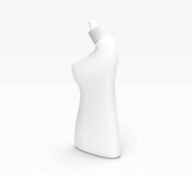 Tuvalet temizleyici konteyner mockup