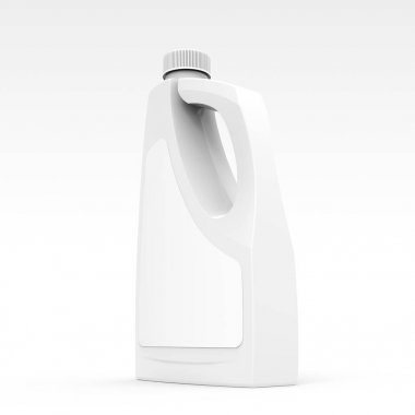 Boş deterjan şişesi mockup