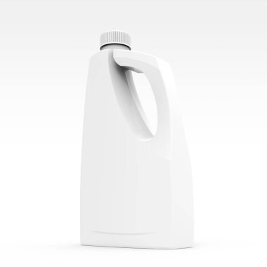 Boş deterjan şişesi mockup