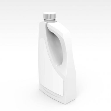 Boş deterjan şişesi mockup