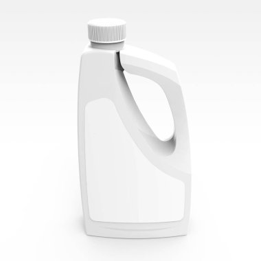 Boş deterjan şişesi mockup