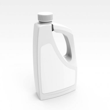 Boş deterjan şişesi mockup