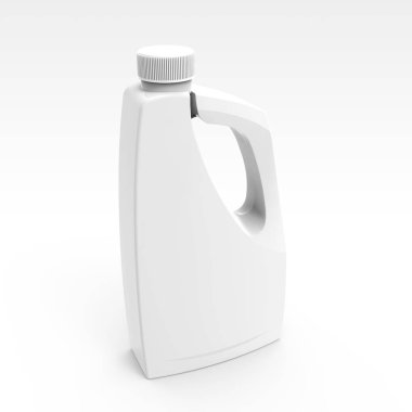 Boş deterjan şişesi mockup