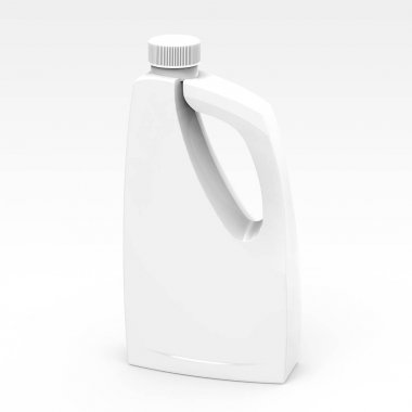 Boş deterjan şişesi mockup