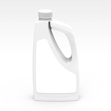 Boş deterjan şişesi mockup