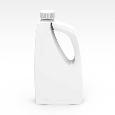 Boş deterjan şişesi mockup