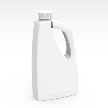 Boş deterjan şişesi mockup