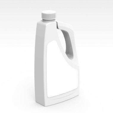 Boş deterjan şişesi mockup