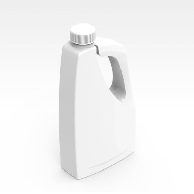 Boş deterjan şişesi mockup