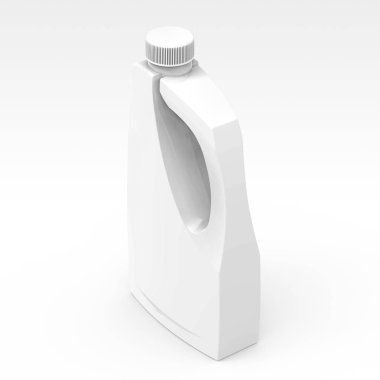 Boş deterjan şişesi mockup
