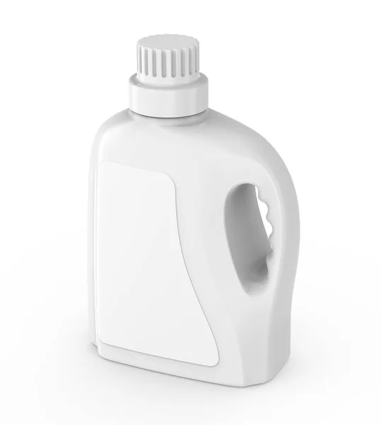 Prania detergentu kontenera makieta — Zdjęcie stockowe