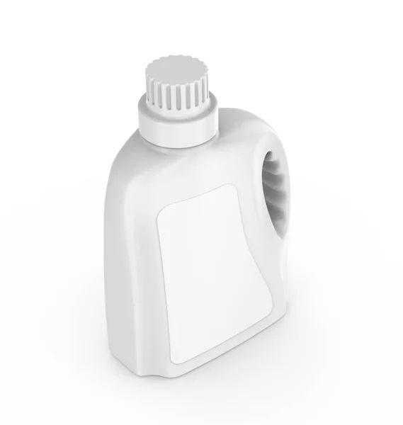 Laundry detergent container mockup — Stock Photo, Image