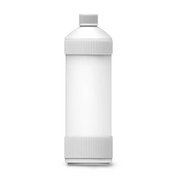 Blank detergent bottle mockup