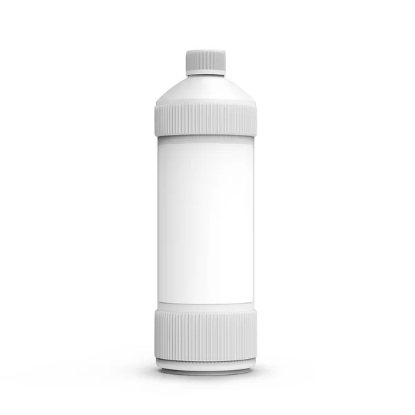 Makieta puste butelki detergentu — Zdjęcie stockowe