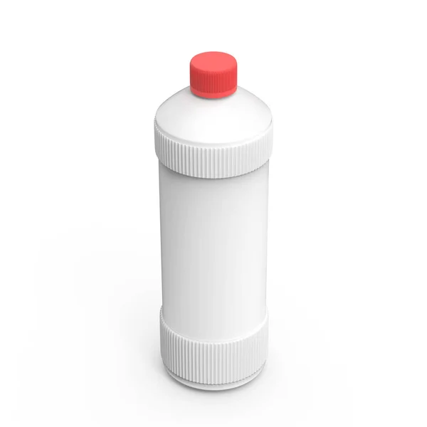 Flaskemølle med blankt rengjøringsmiddel – stockfoto