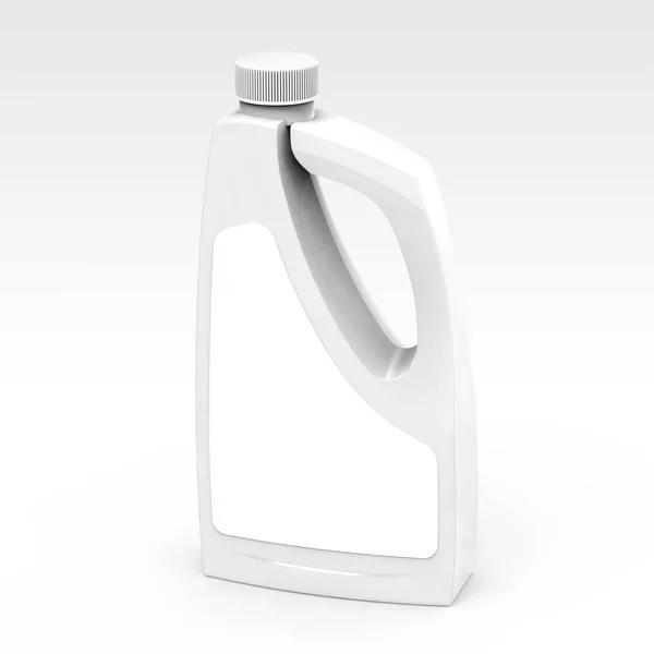 Boş deterjan şişesi mockup — Stok fotoğraf