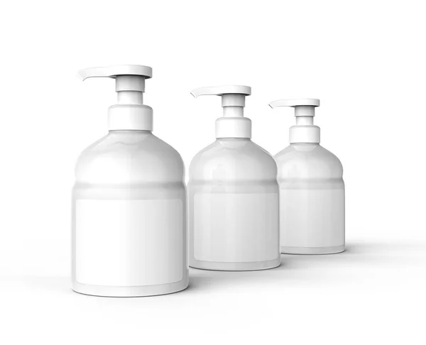 Sabão líquido ou garrafa de loção — Fotografia de Stock