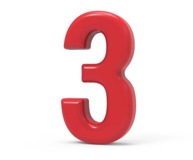 Kırmızı sayı 3