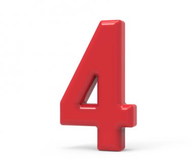 Kırmızı sayı 4