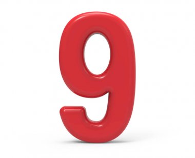 Kırmızı sayı 9