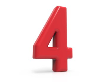 Kırmızı sayı 4