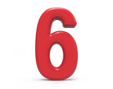 Kırmızı numarası 6