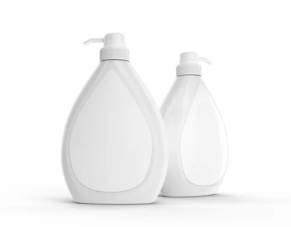 Körperwäsche oder Flüssigseife Flasche — Stockfoto