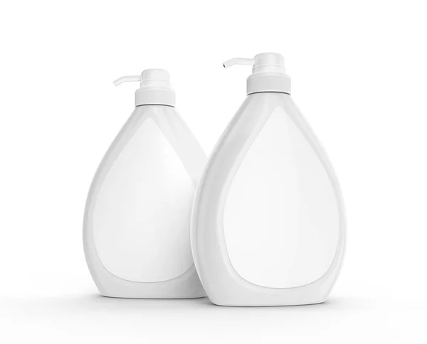 Мыло для тела или жидкая мыльная бутылка — стоковое фото