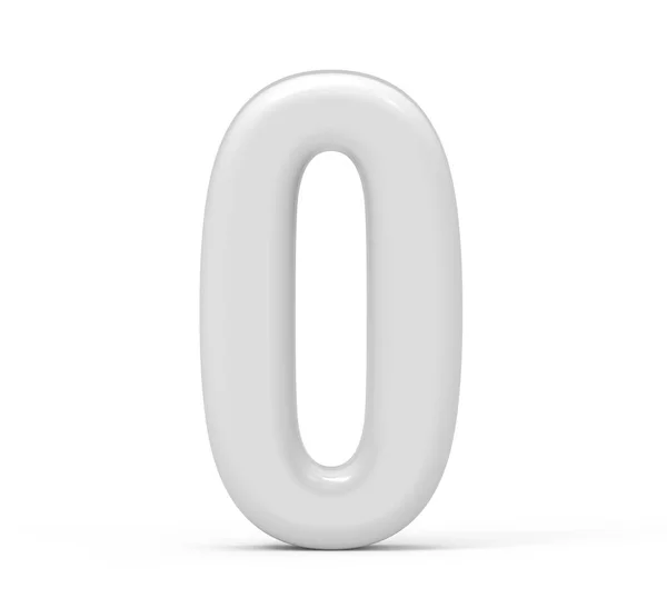 Pearl white letter O — Stock Photo, Image