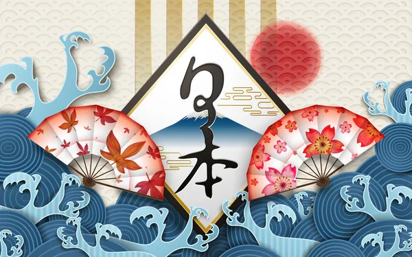 Japonya kavramı poster