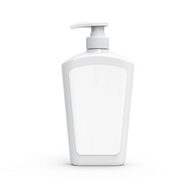 Dağıtıcı şişe mockup pompa