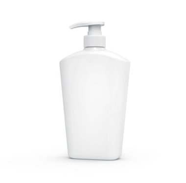 Dağıtıcı şişe mockup pompa