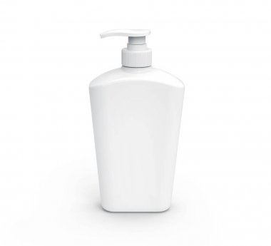 Dağıtıcı şişe mockup pompa